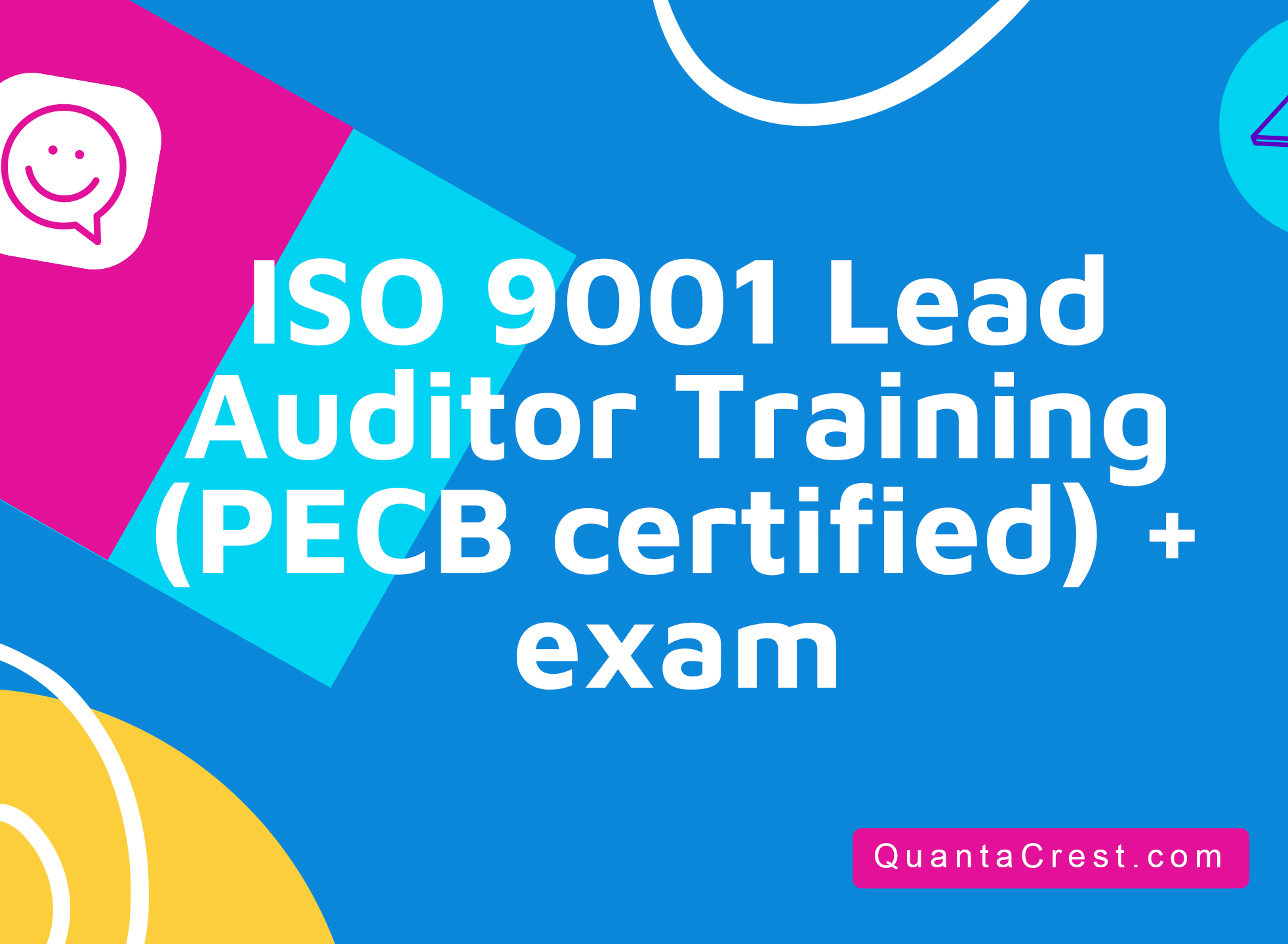 ISO 9001 Lead Auditor Training (PECB certified) + exam